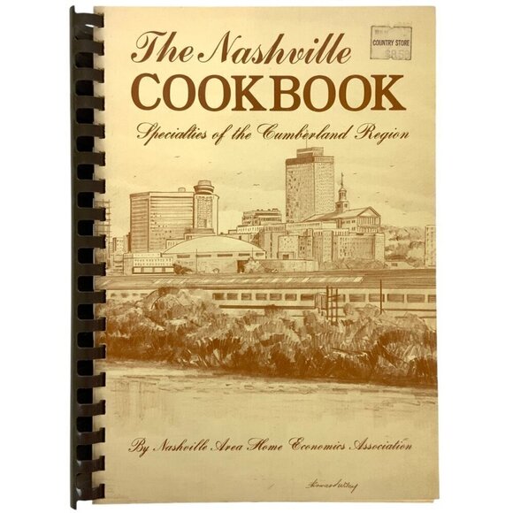 The Nashville Cookbook Area Home Economics Association 1977 Third Printing - Picture 1 of 12